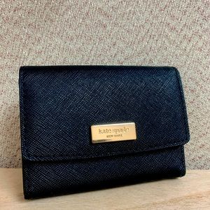 Kate spade black card holder wallet business card holder